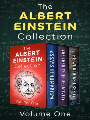 cover image of The Albert Einstein Collection Volume One